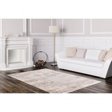 Paris Fashion Laagpolig Velvet Vloerkleed Taupe