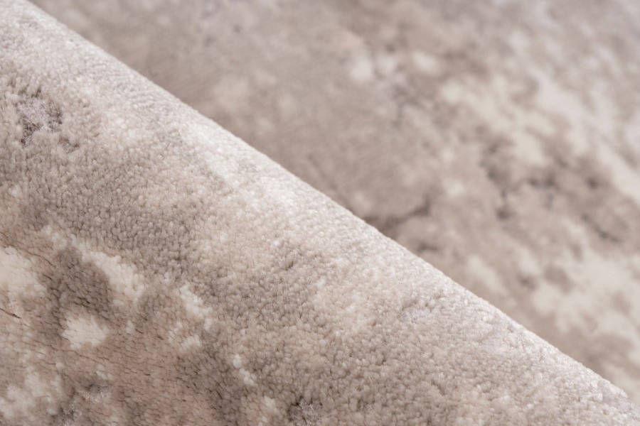 Paris Fashion - Designer Vloerkleed - Laagpolig, Luxe 3D Effect, Velours, Polyester - Taupe