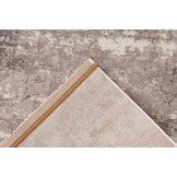 Paris Fashion Laagpolig Velvet Vloerkleed Taupe