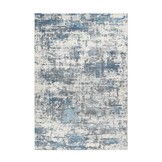 Paris Fashion Laagpolig Velvet Vloerkleed Blauw