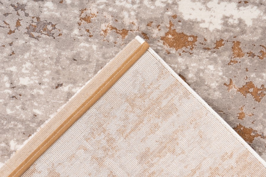 Paris Fashion - Designer Vloerkleed - Laagpolig, Luxe 3D Effect, Velours, Polyester - Beige