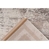Paris Laagpolig Velvet Vloerkleed Taupe
