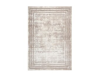 Paris - Designer Vloerkleed - Laagpolig, Luxe 3D Effect, Velours, Polyester - Taupe