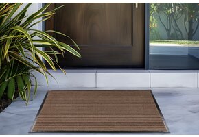 Droogloopmat Breda - Deurmat Binnen – 100% Polyamide, Sterk & Duurzaam - Beige