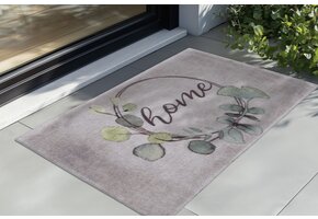 Wasbare Deurmat Binnen – Home – Anti-slip & Absorberend, Voor Hal of Entree - Grijs