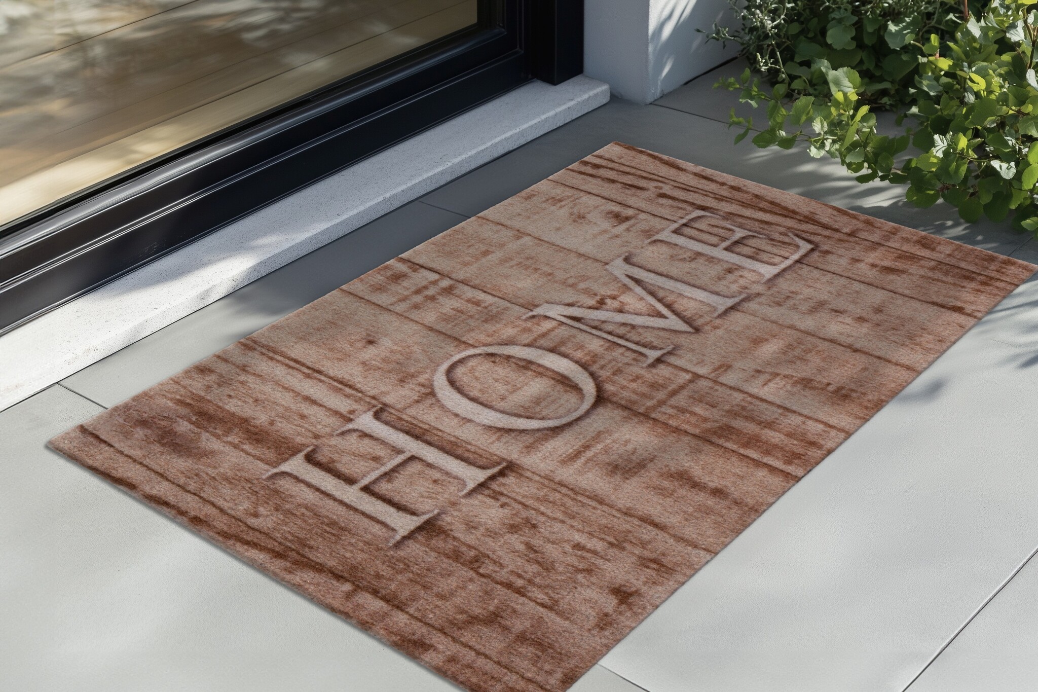 Wasbare Deurmat Binnen – Home – Anti-slip & Absorberend, Voor Hal of Entree - Beige