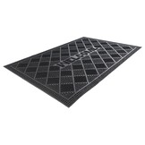 Rubber Mat Buitenmat – Weerbestendig – Deurmat voor Buiten - Zwart