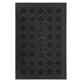 Rubber Mat Buitenmat – Weerbestendig – Deurmat voor Buiten - Zwart