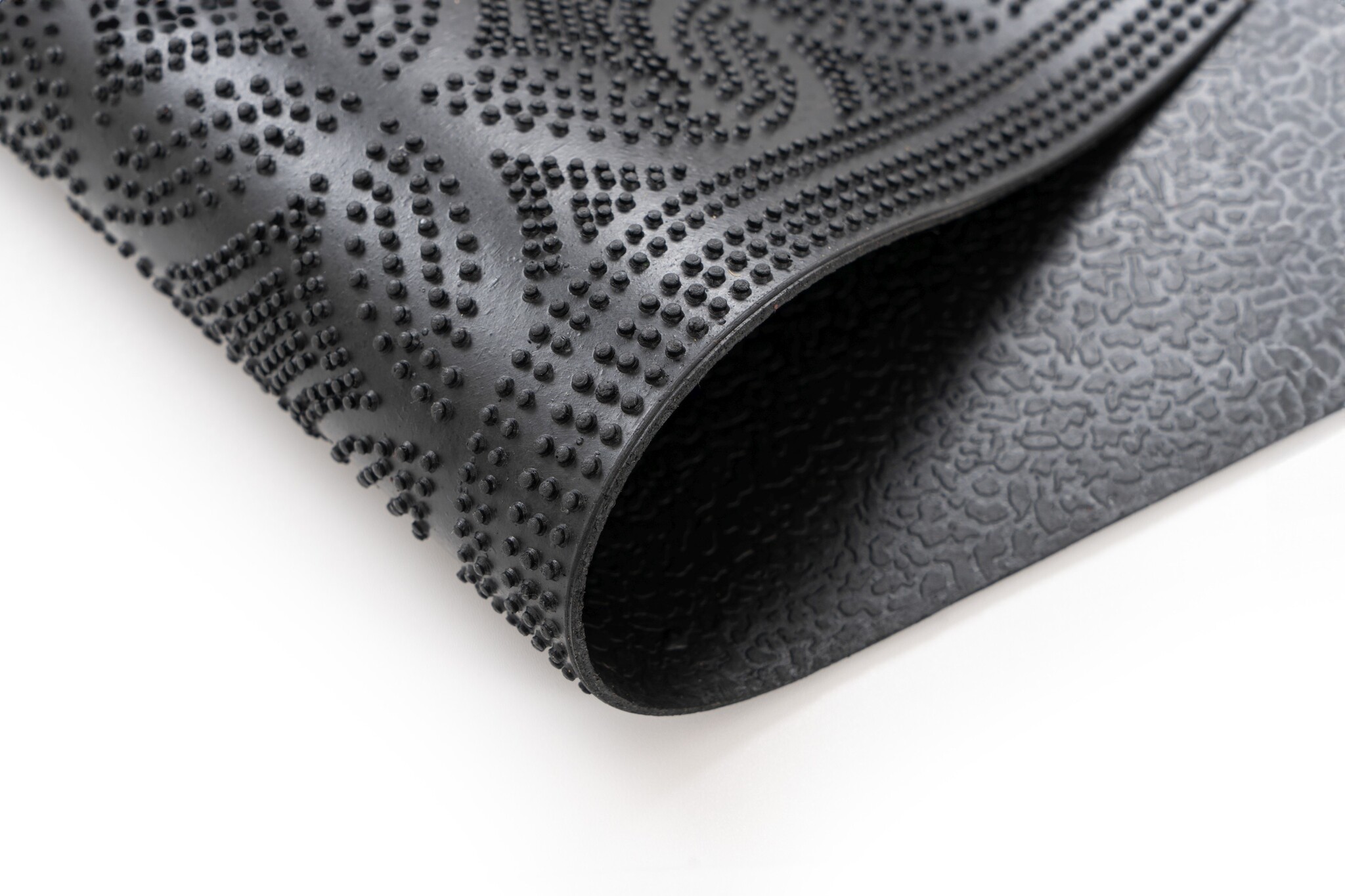 Rubber Mat Buitenmat – Weerbestendig – Deurmat voor Buiten - Zwart