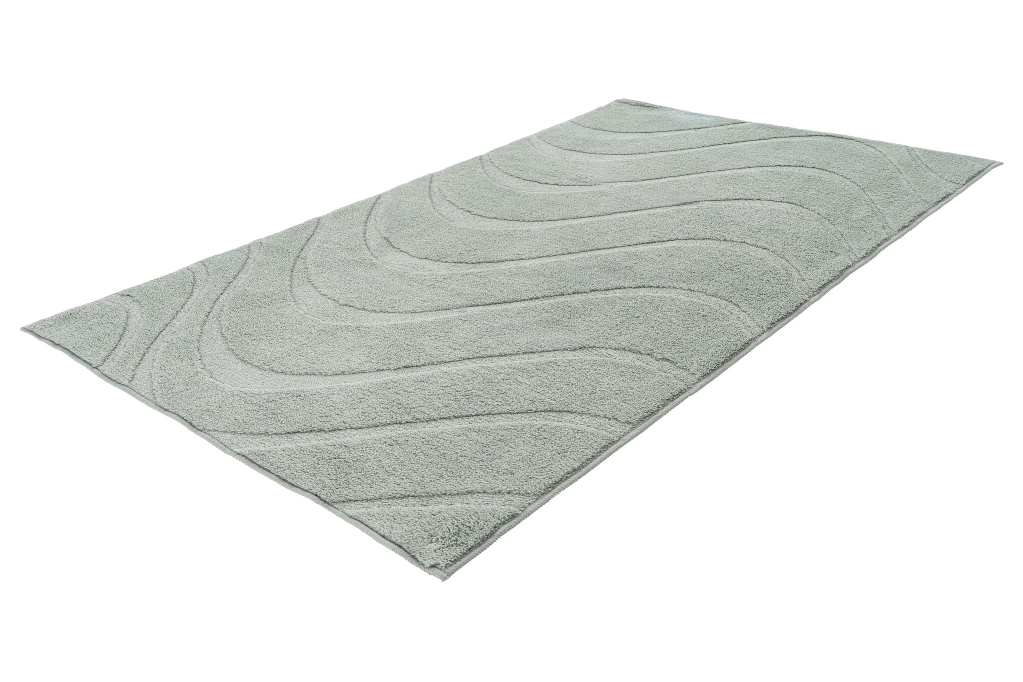 Lina Luxe Badmat – Fluffy - Hotelkwaliteit – Wasbaar & Anti-slip – 100% Polyester, Soft Touch – Groen