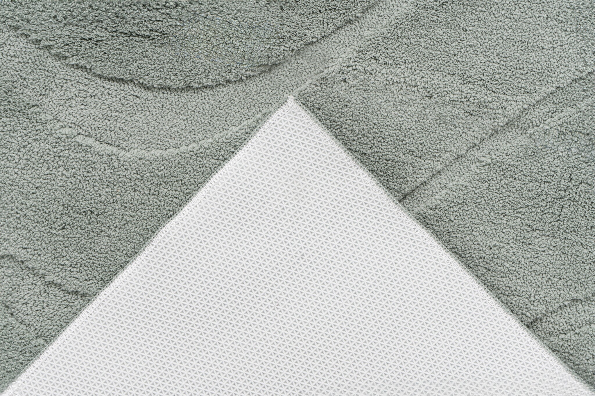 Lina Luxe Badmat – Fluffy - Hotelkwaliteit – Wasbaar & Anti-slip – 100% Polyester, Soft Touch – Groen