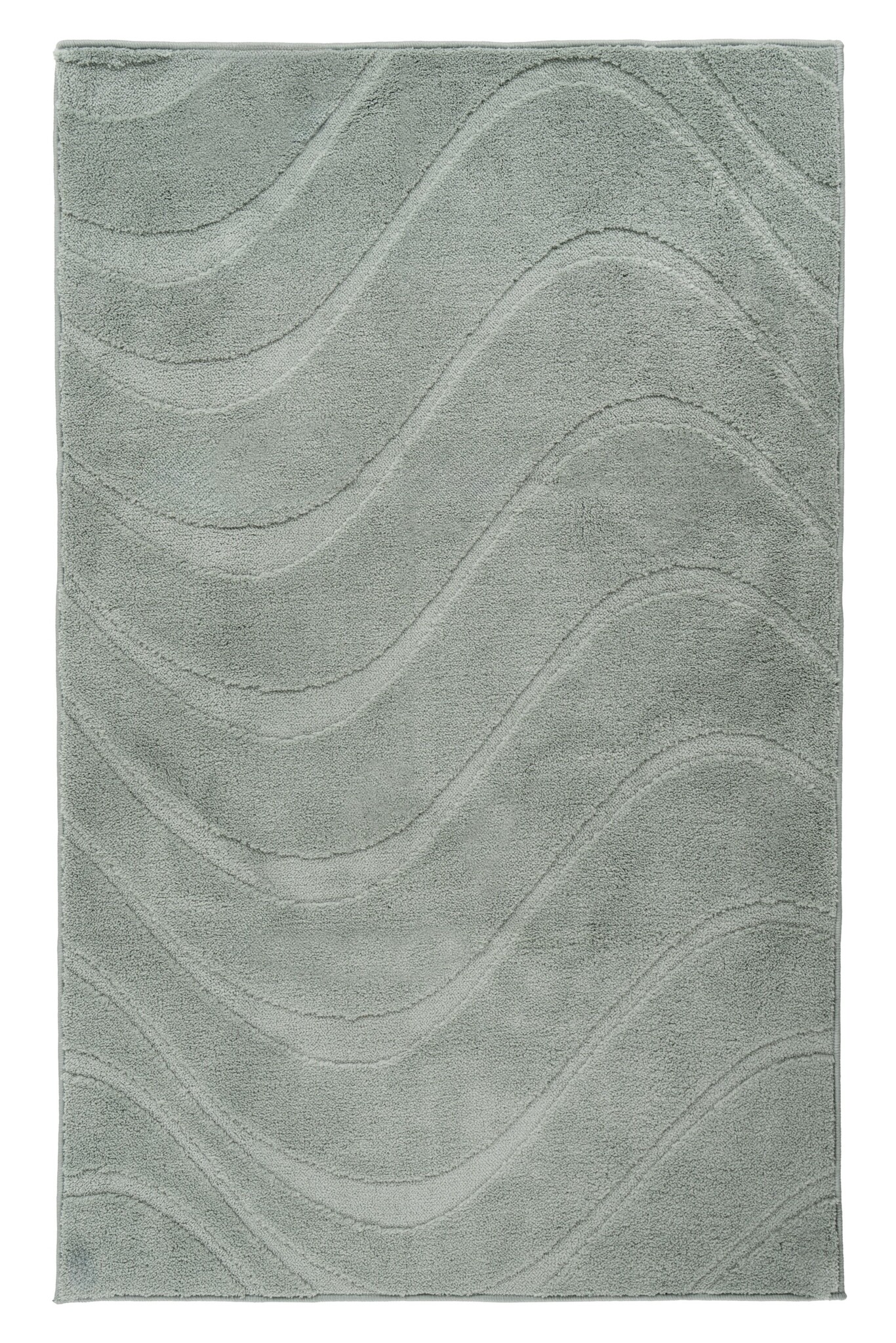 Lina Luxe Badmat – Fluffy - Hotelkwaliteit – Wasbaar & Anti-slip – 100% Polyester, Soft Touch – Groen