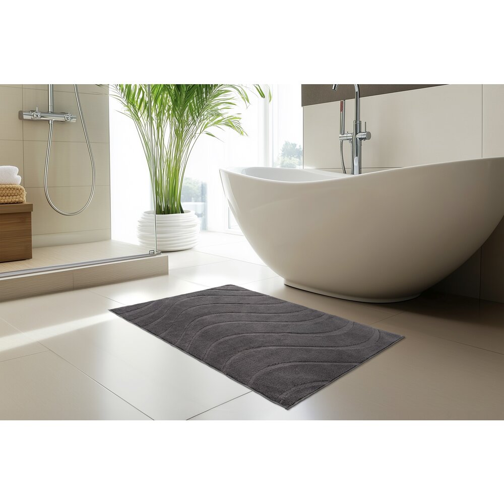 casa pura casa pura hoogpolige badmat Sky Soft - zacht, pluizig