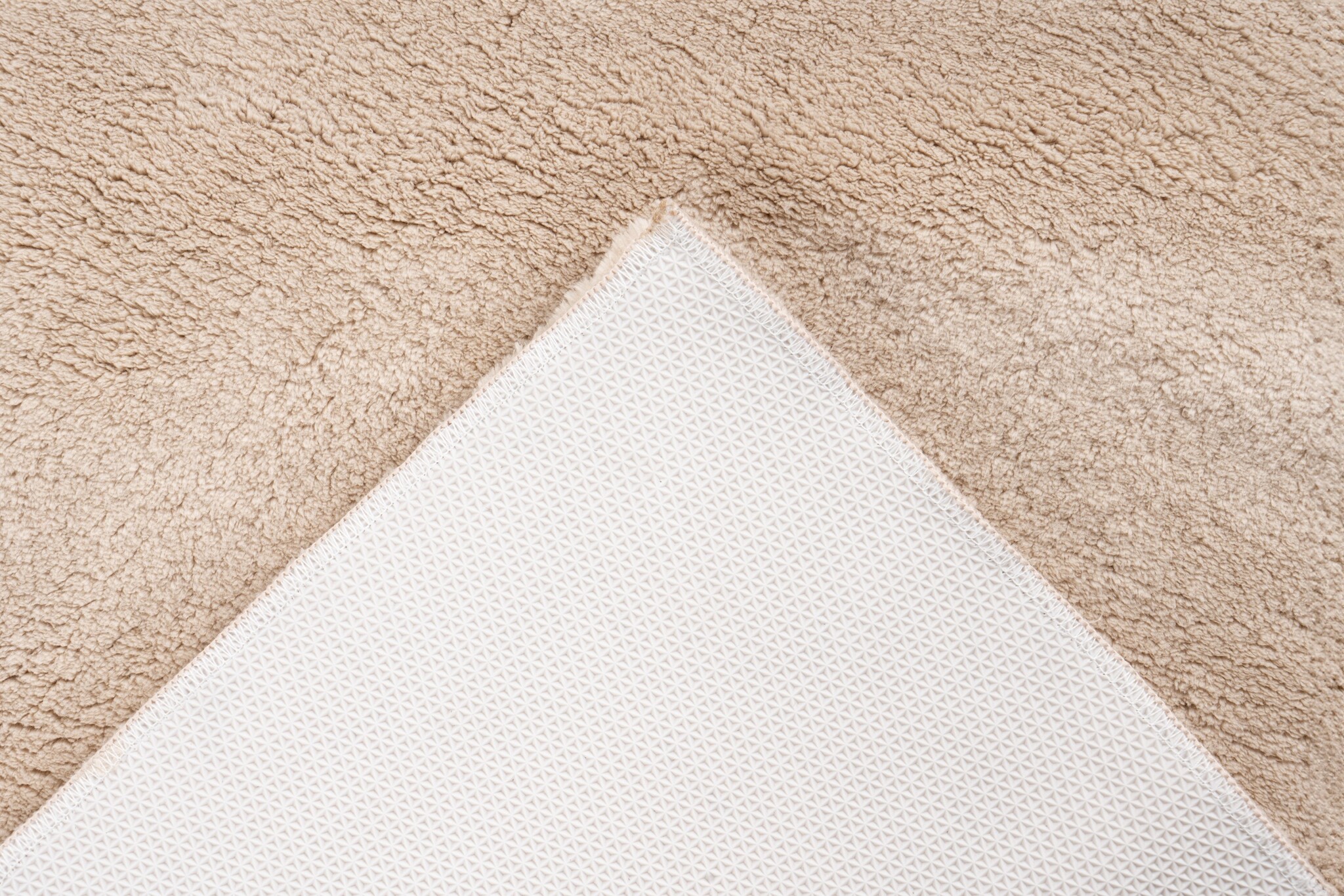 Luxe Badmat – Fluffy - Hotelkwaliteit – Wasbaar & Anti-slip – 100% Polyester, Soft Touch – Beige