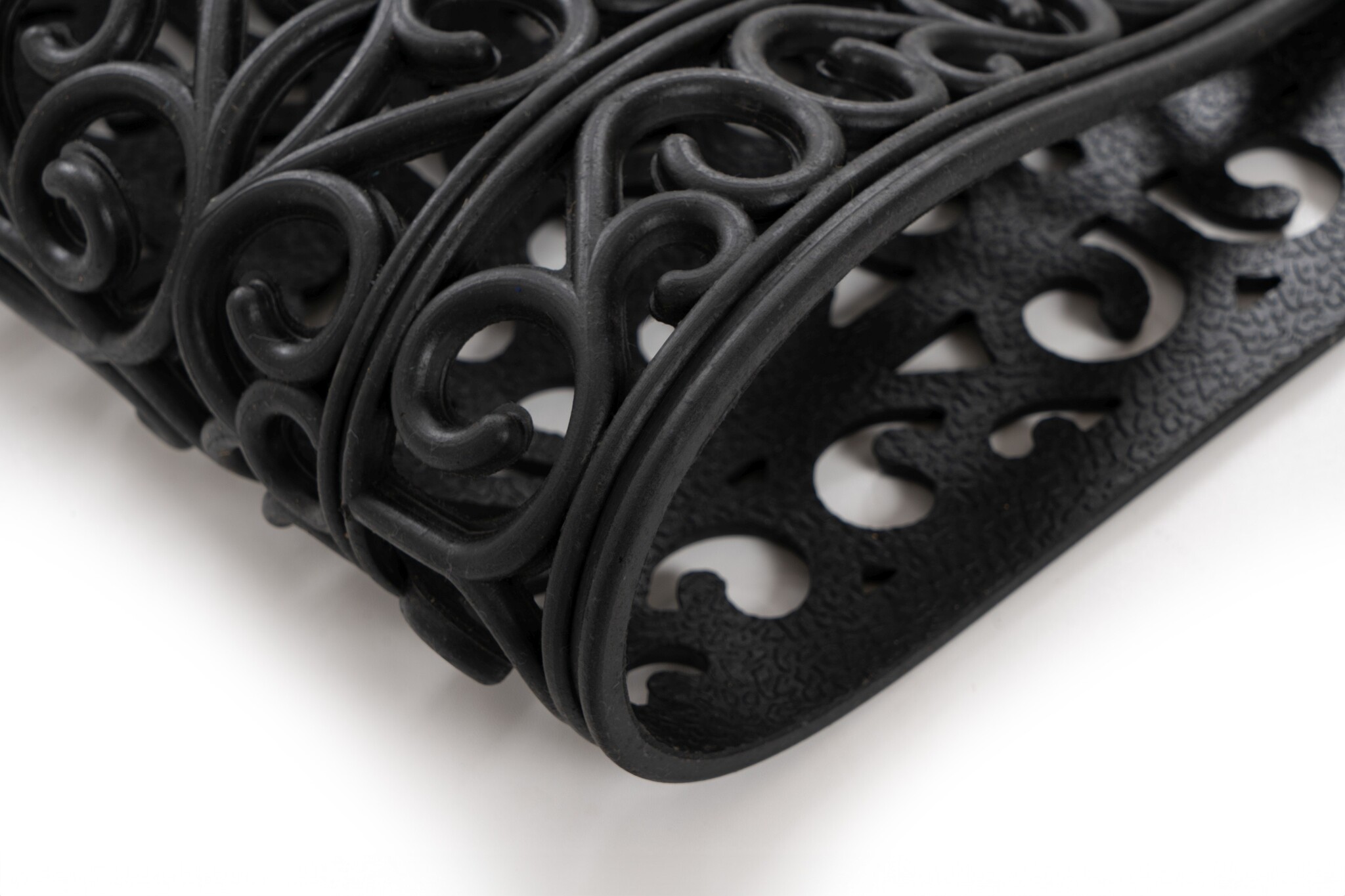 Lagos Rubber - Deurmat - Buitenmat – Zwart - Slijtvast & 100% Rubber
