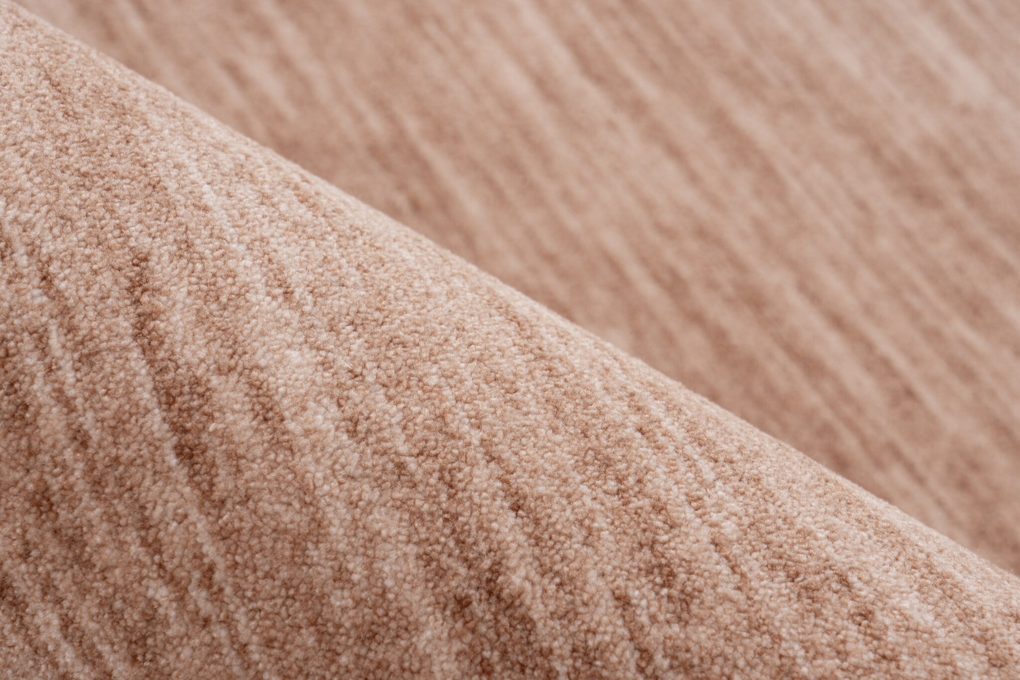 Pandora Soft - Uni Effen Vloerkleed - Laagpolig, 100% Polyester, Soft Touch, Franjes - Perzik Oranje