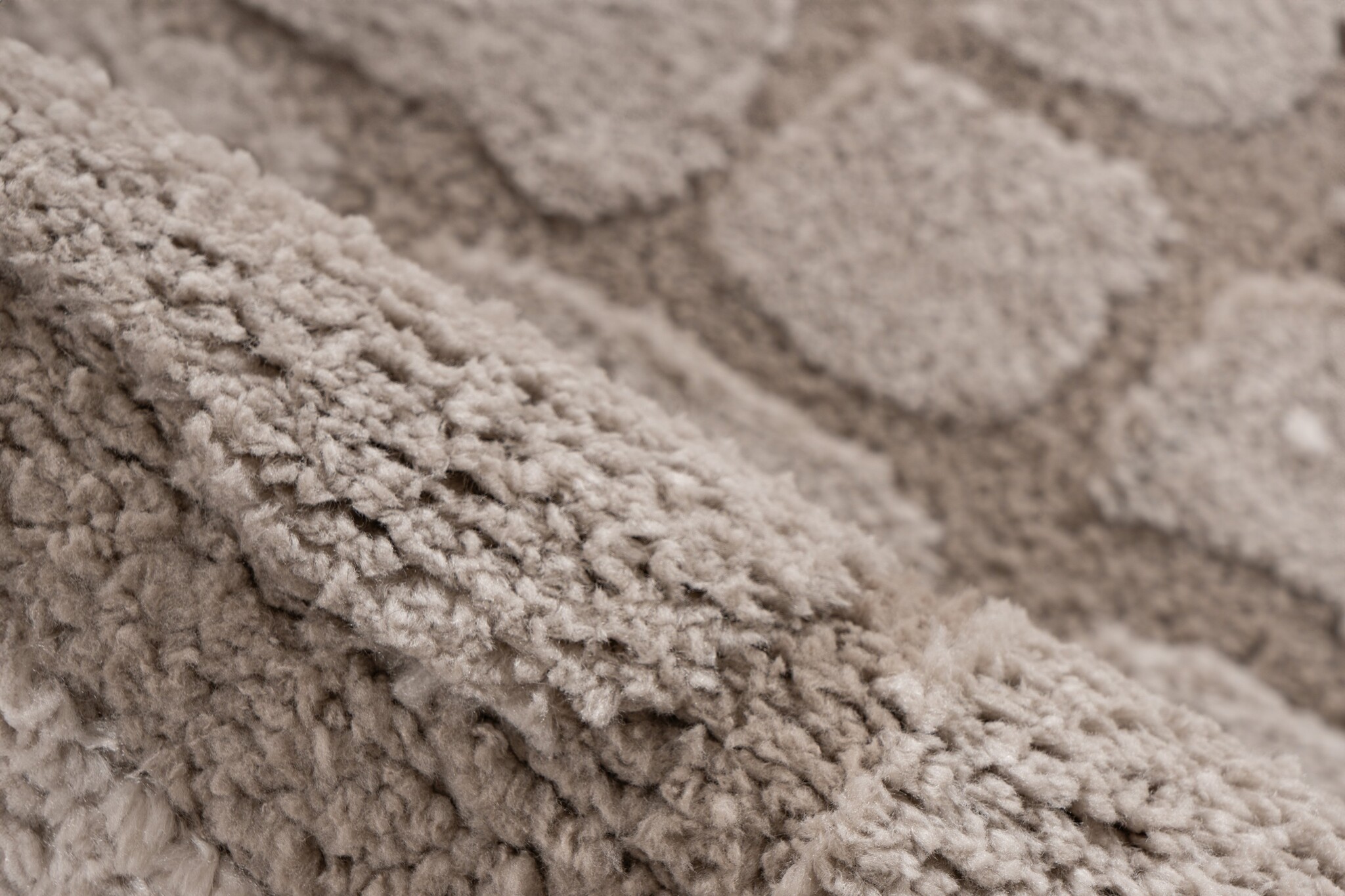 Lotus Home - Modern Vloerkleed - 100% Polyester, Laagpolig, 3D Effect - Beige