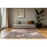 Vintage Herman - Art Vloerkleed - Laagpolig, 100% Polyester, Soft Touch - Multikleur