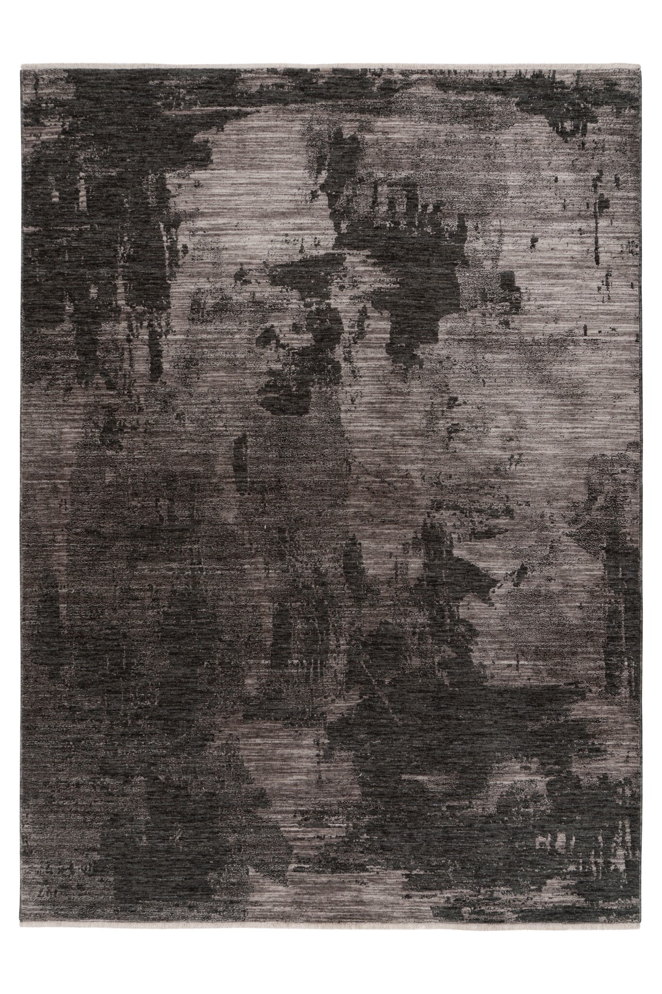 Vintage Brood - Art Vloerkleed - Laagpolig, 100% Polyester, Soft Touch - Grijs