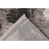 Vintage Herman - Art Vloerkleed - Laagpolig, 100% Polyester, Soft Touch - Grijs