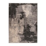 Vintage Herman - Art Vloerkleed - Laagpolig, 100% Polyester, Soft Touch - Grijs