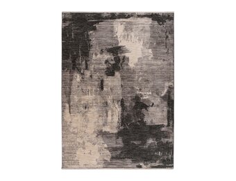 Vintage Herman - Art Vloerkleed - Laagpolig, 100% Polyester, Soft Touch - Grijs
