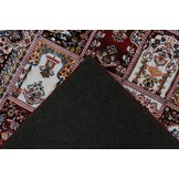 Dunya Klassiek 1001 - Oosters Vloerkleed - Laagpolig, Wasbaar, Anti-Slip, 100% Polyester - Rood