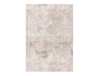 Eli Home Style - Marmerlook Vloerkleed - Laagpolig, 3D-Look, Franjes, Soft Touch - Beige