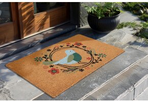 Bilbao Home - Deurmat - Droogloopmat – Bruin Beige - 100% Kokosvezel / PVC Rug