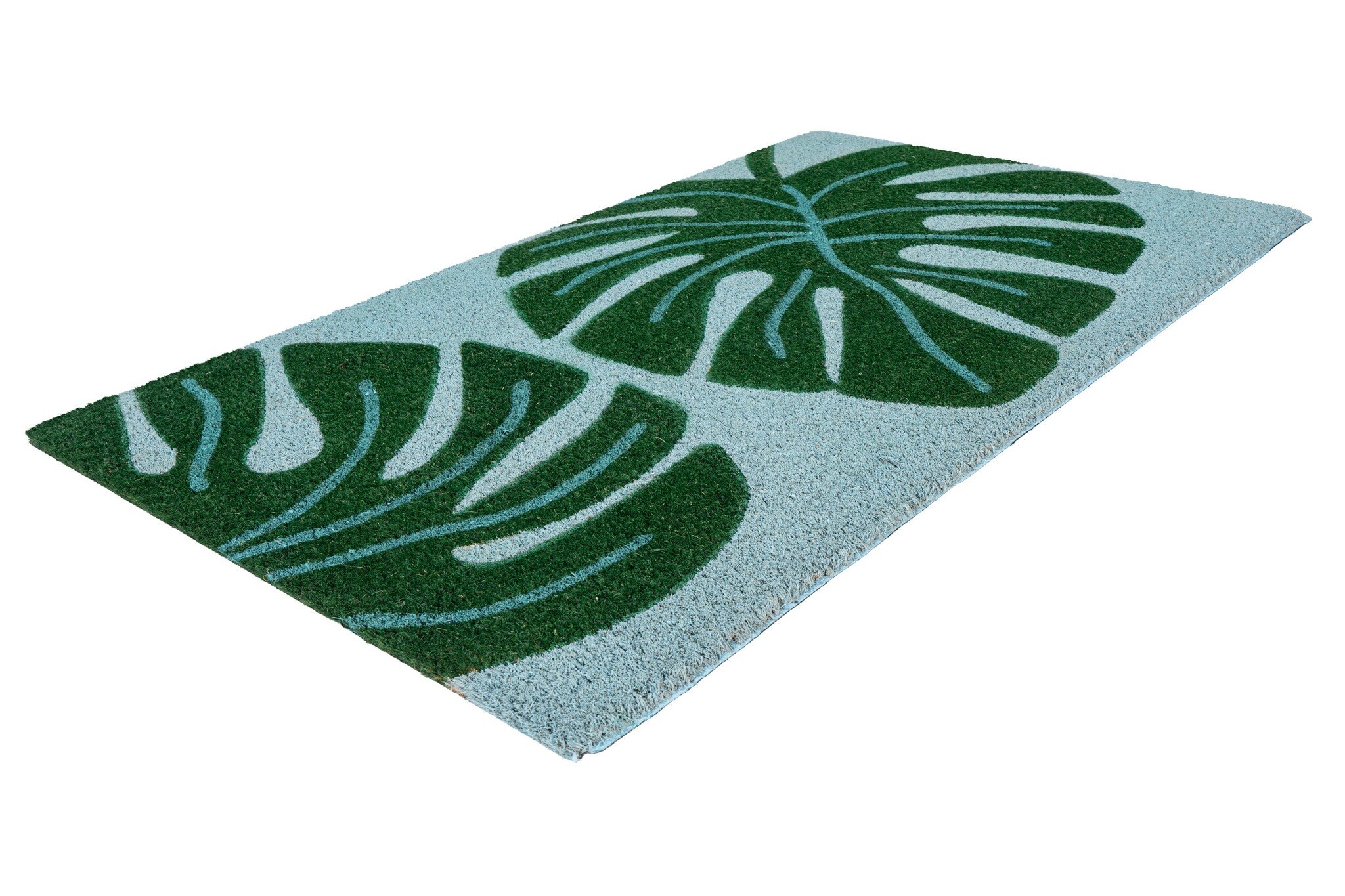 Bilbao Home - Deurmat - Droogloopmat – Groen - 100% Kokosvezel / PVC Rug