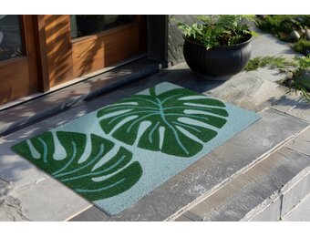 Bilbao Home - Deurmat - Droogloopmat – Groen - 100% Kokosvezel / PVC Rug