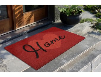 Bilbao Home - Deurmat - Droogloopmat – Rood - 100% Kokosvezel / PVC Rug