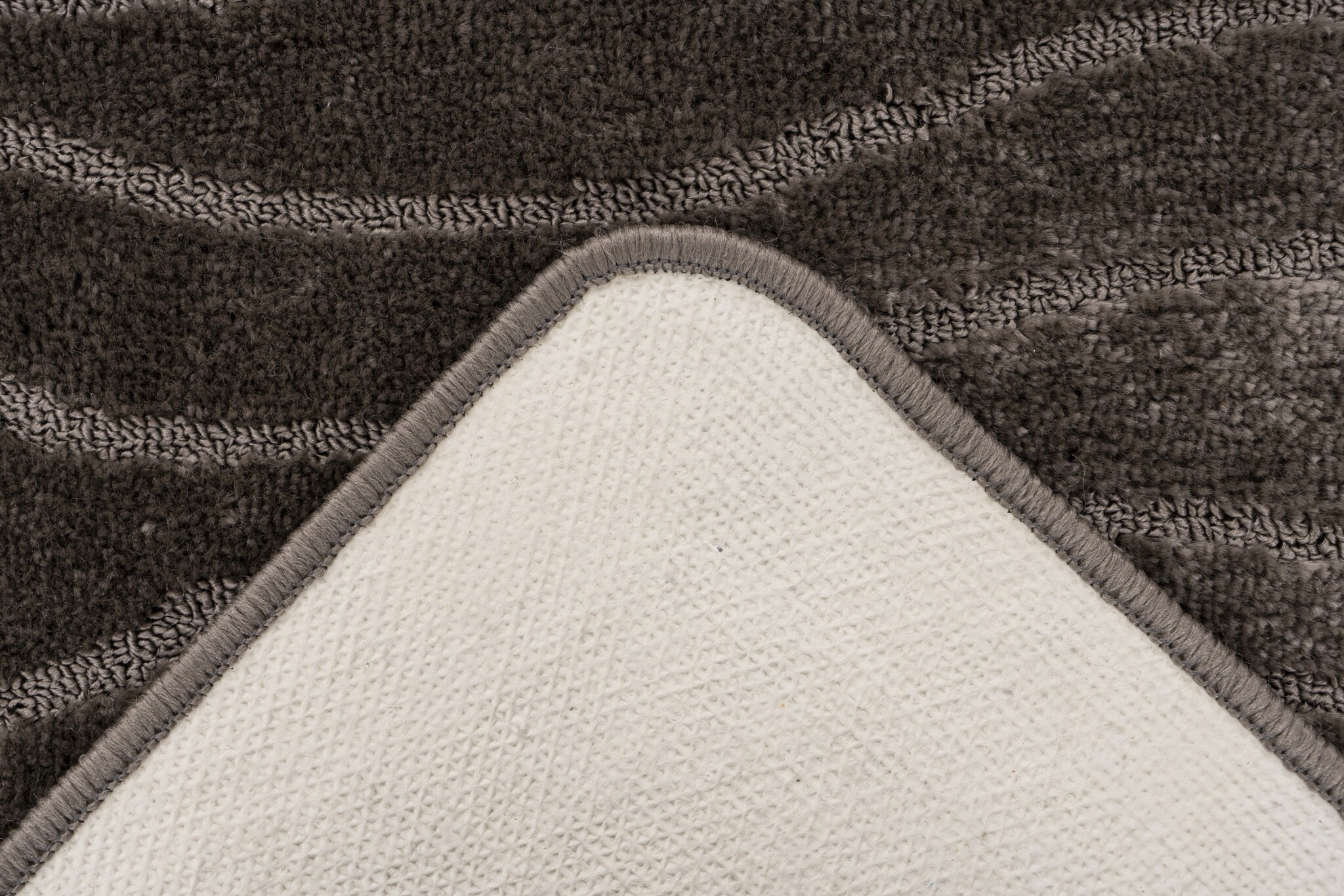 Bari Badmat / Toiletmat - Badkamer Set 2-Delig - Wasbaar - Anti-slip - Taupe