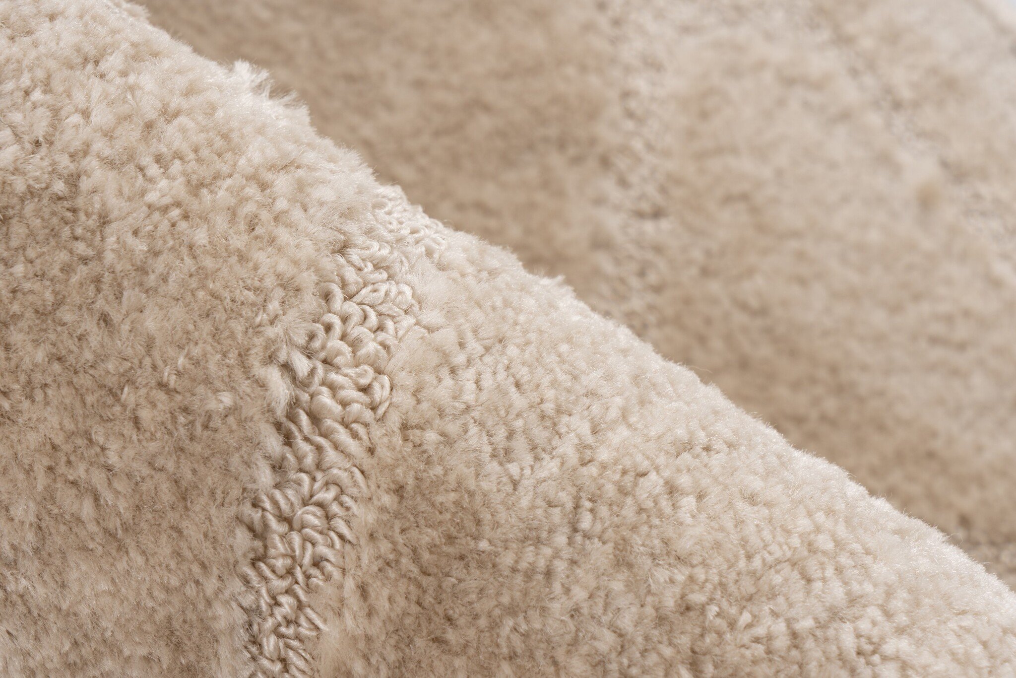 Bari Badmat / Toiletmat - Badkamer Set 2-Delig - Wasbaar - Anti-slip - Beige