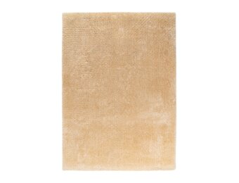 Glamour Soft - Recycled Vloerkleed - Uni, Hoogpolig, 100% Recycled Plastic Flessen, Soft Touch - Beige