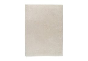 Glamour Soft - Recycled Vloerkleed - Uni, Hoogpolig, 100% Recycled Plastic Flessen, Soft Touch - Creme