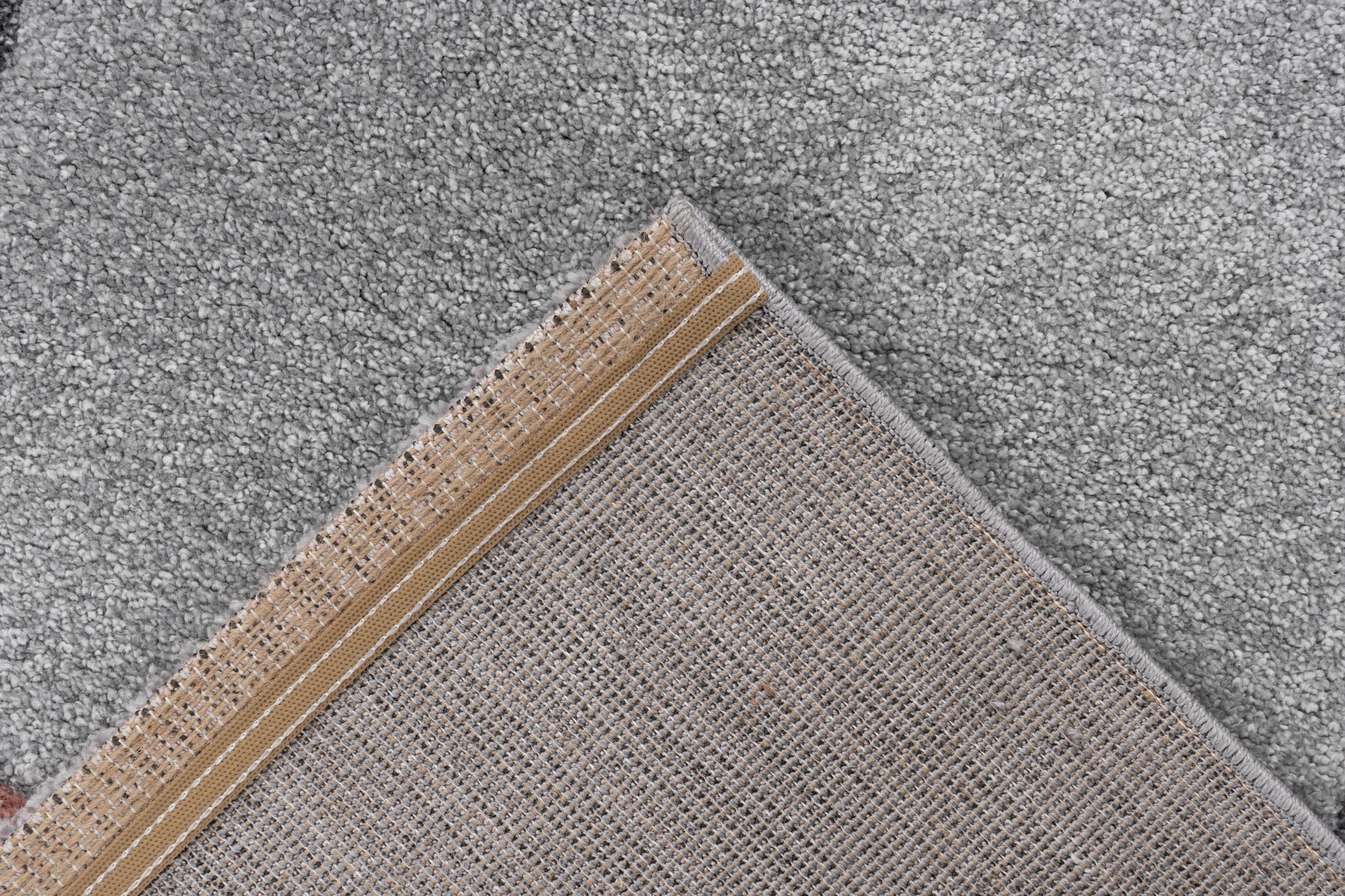 Kindervloerkleed Happy Olifant – Zacht vloerkleed – Speelkleed voor Kinderkamer – Grijs