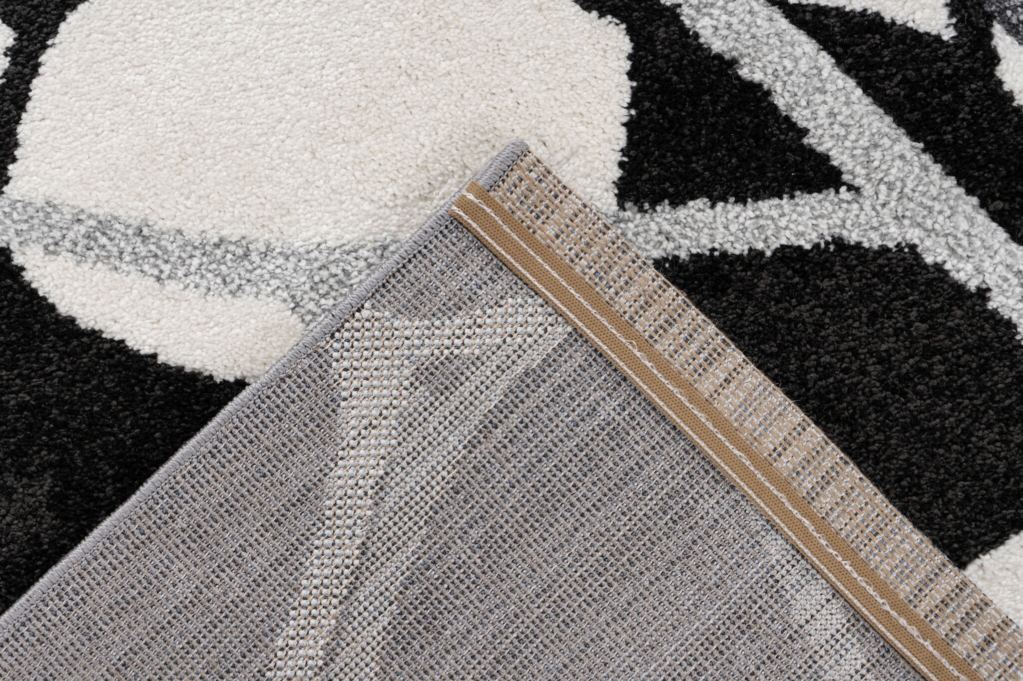 Kindervloerkleed Happy Voetbal – Zacht vloerkleed – Speelkleed voor Kinderkamer – Grijs