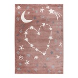 Happy Love Kindervloerkleed Roze