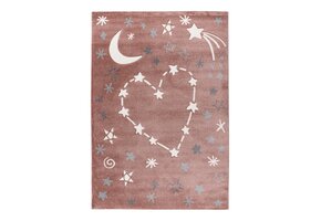 Happy Love Kindervloerkleed Roze