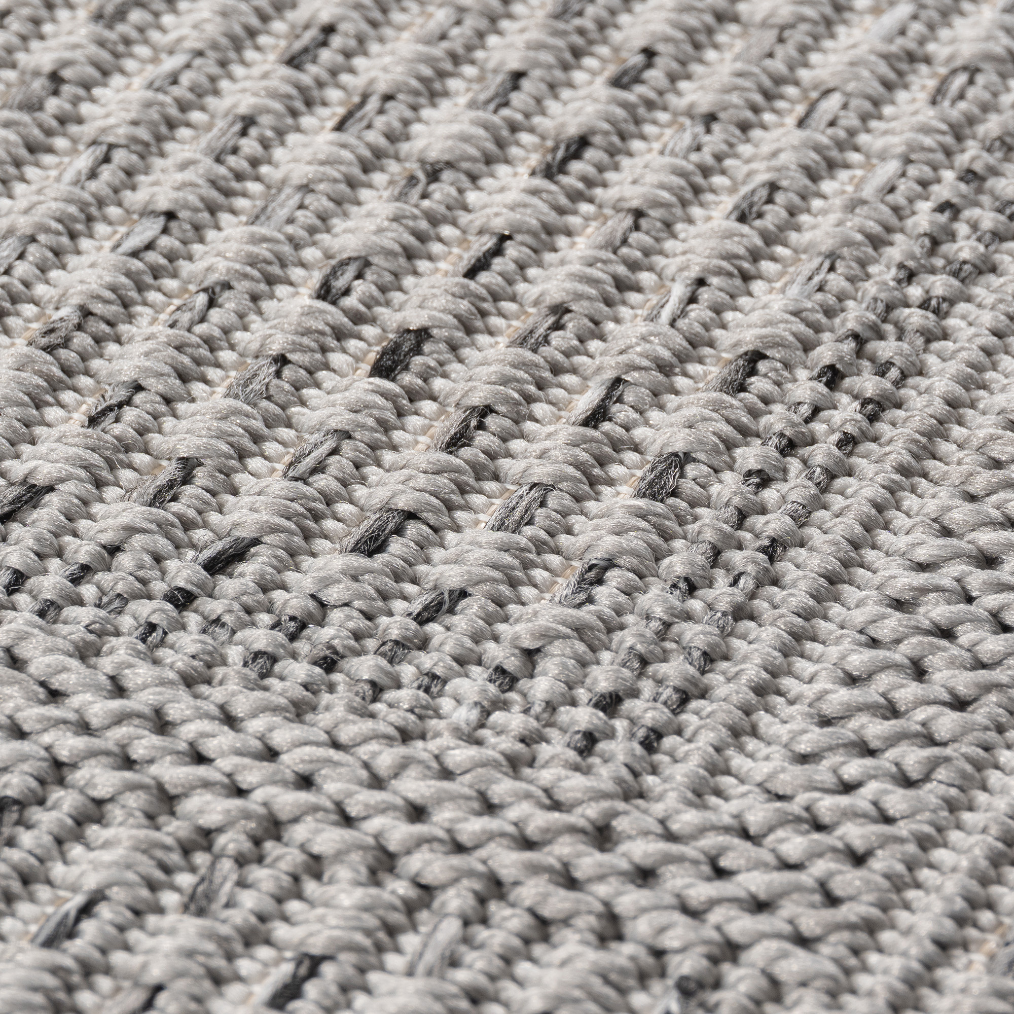 Desert Lorium Buitenkleed – Outdoor Vloerkleed, Boho Look, Weer- & UV-bestendig - Grijs