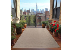 Desert Lorium Buitenkleed – Outdoor Vloerkleed, Boho Look, Weer- & UV-bestendig - Beige