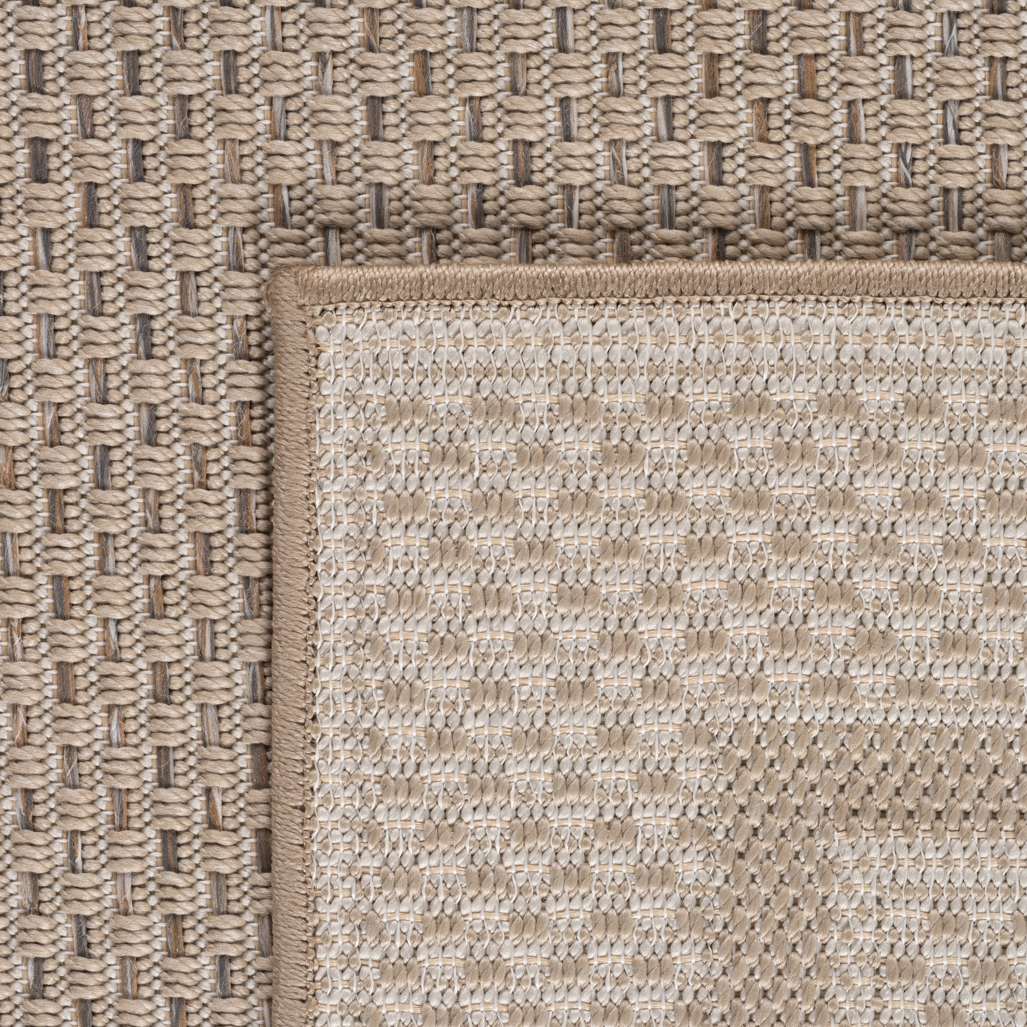 Desert Lorium Buitenkleed – Outdoor Vloerkleed, Boho Look, Weer- & UV-bestendig - Beige