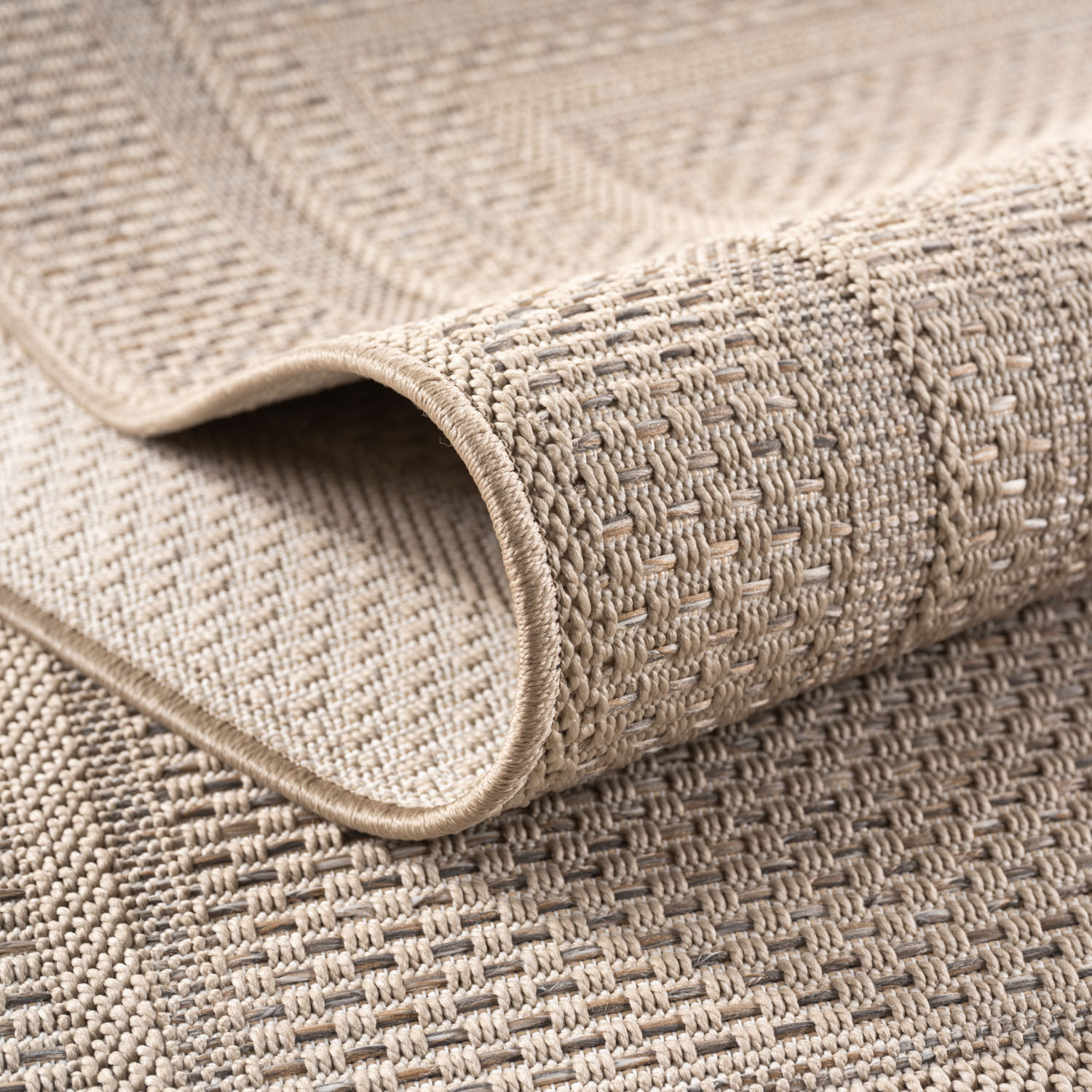 Desert Lorium Buitenkleed – Outdoor Vloerkleed, Boho Look, Weer- & UV-bestendig - Beige