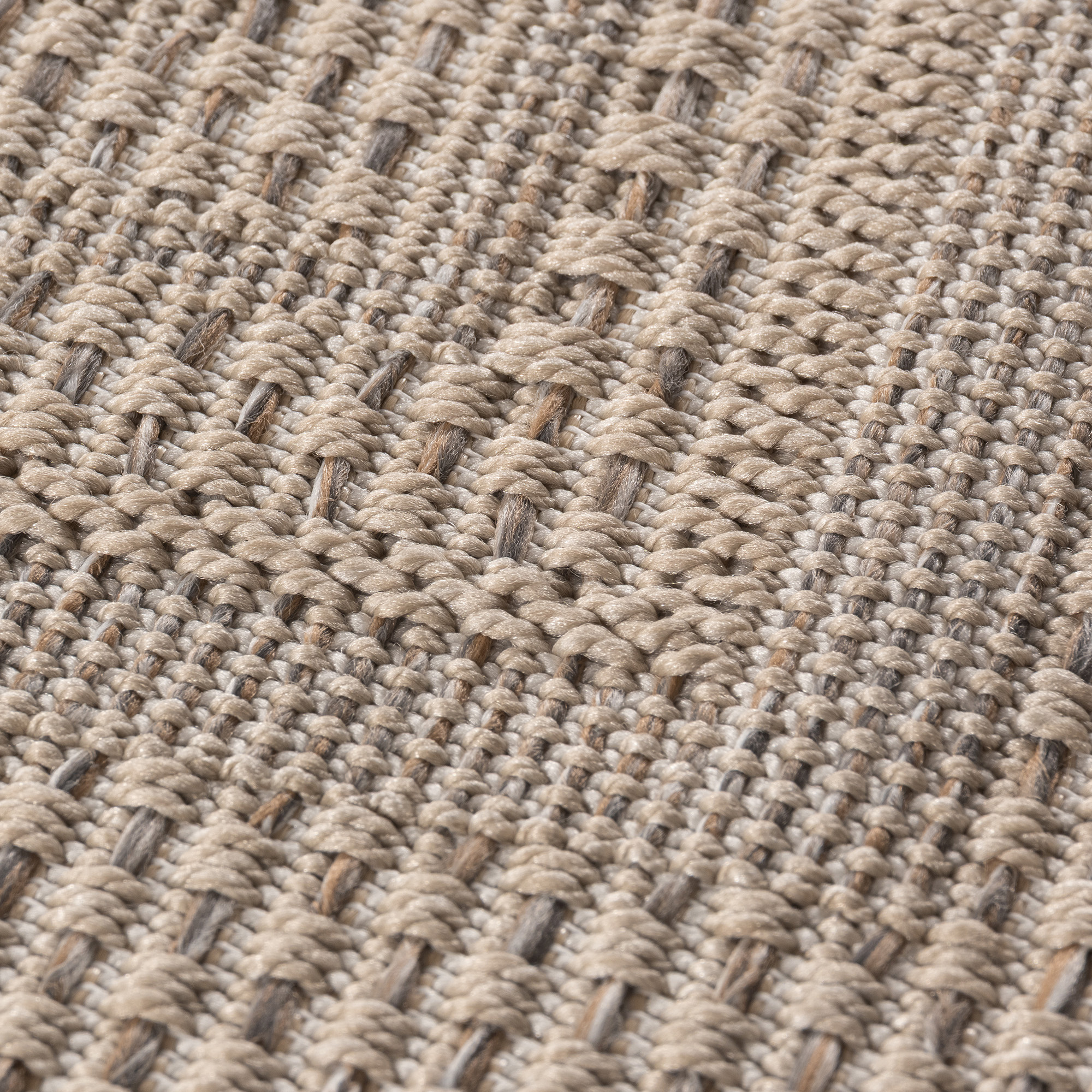 Desert Lorium Buitenkleed – Outdoor Vloerkleed, Boho Look, Weer- & UV-bestendig - Beige