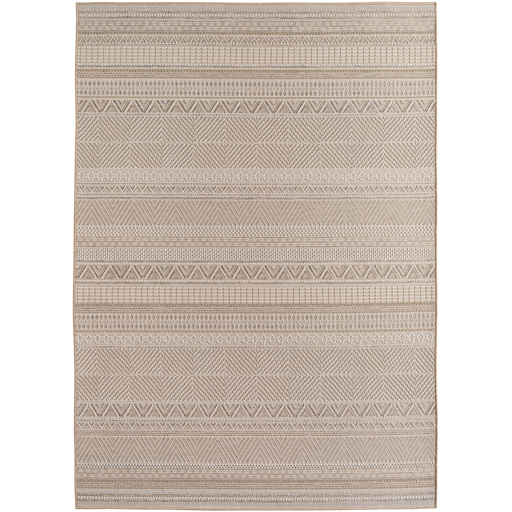 Desert Style Buitenkleed – Outdoor Vloerkleed, Boho Look, Weer- & UV-bestendig - Beige