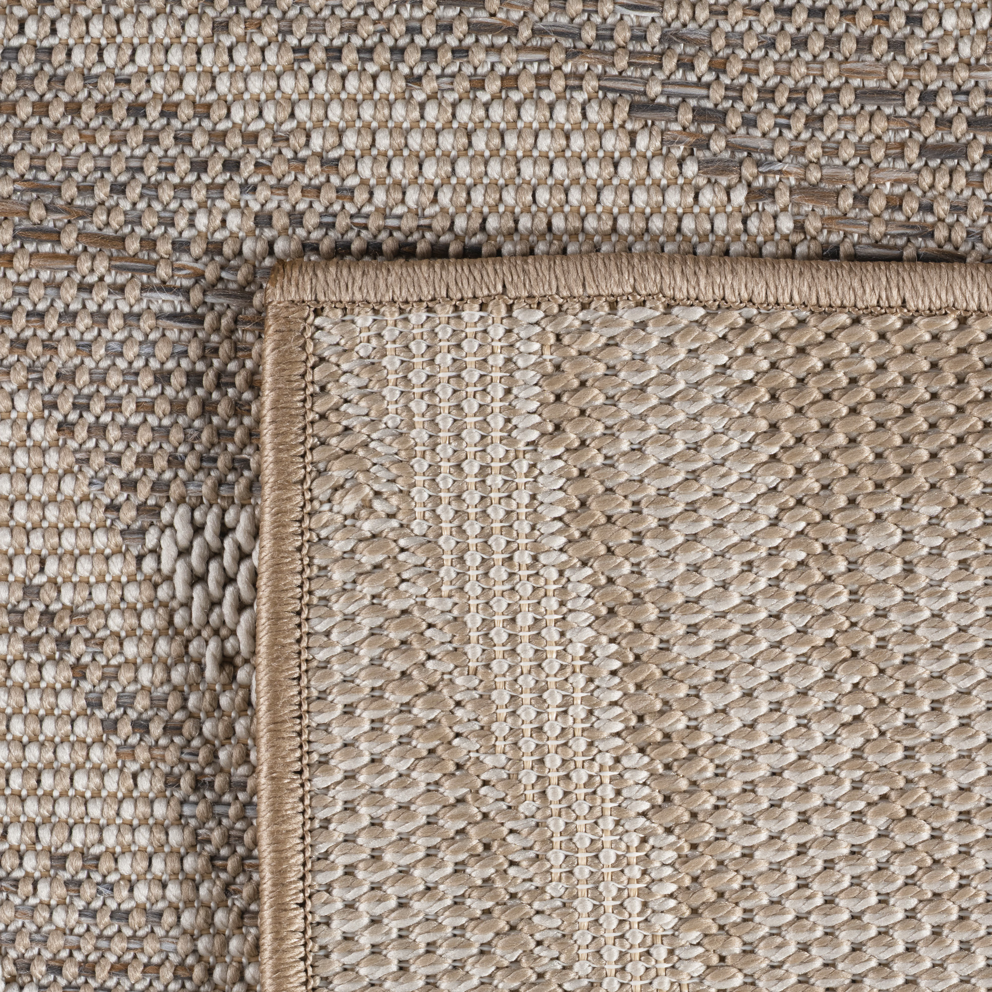 Desert Solid Buitenkleed – Outdoor Vloerkleed, Boho Look, Weer- & UV-bestendig - Beige