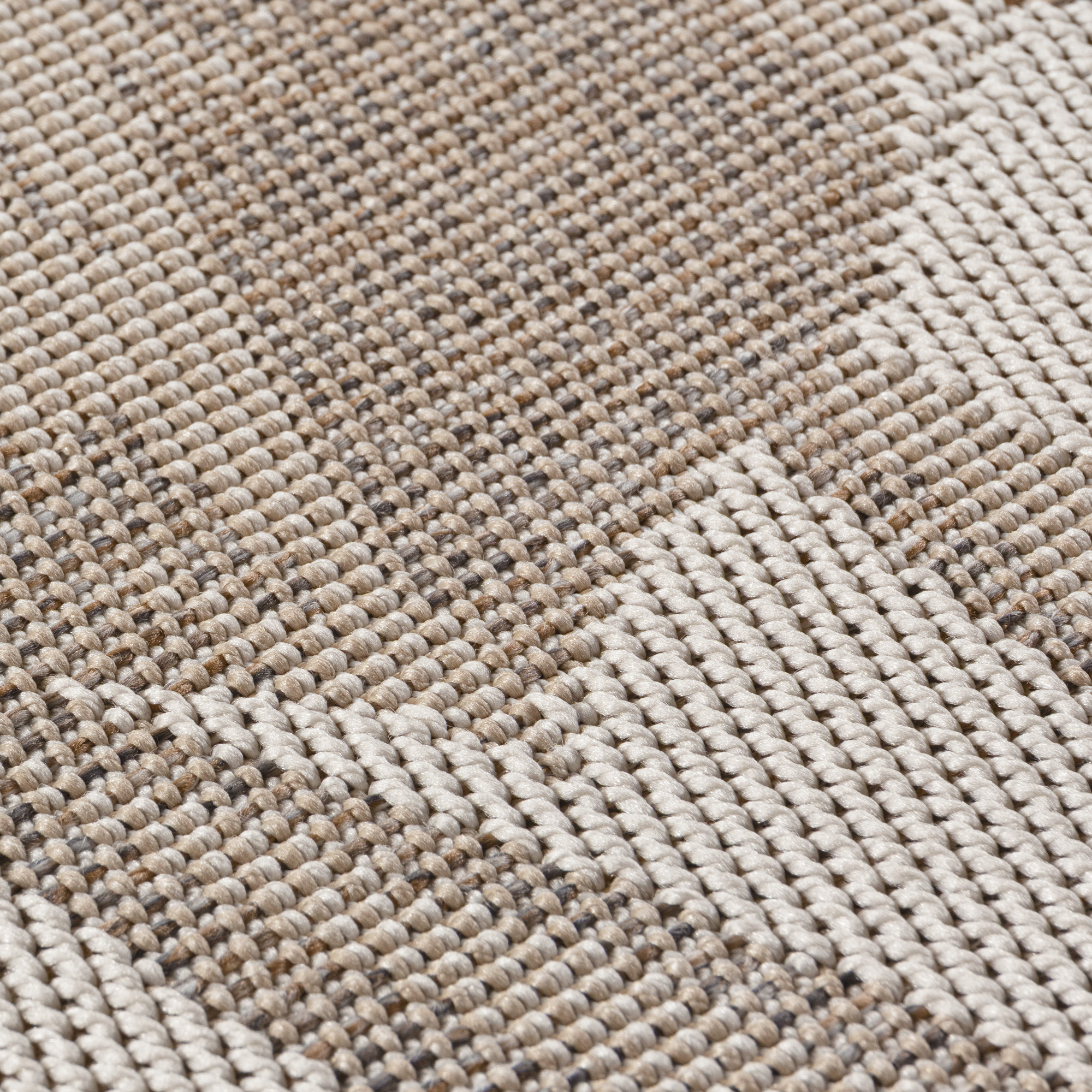 Desert Solid Buitenkleed – Outdoor Vloerkleed, Boho Look, Weer- & UV-bestendig - Beige