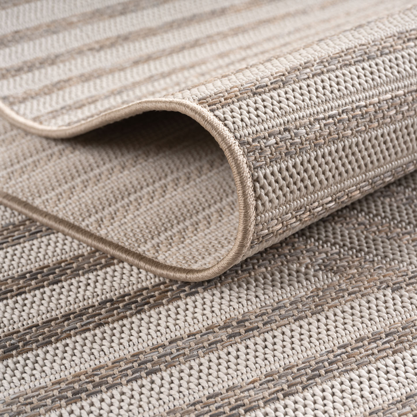 Desert Buitenkleed – Japandi Vloerkleed, Boho, Weer- & UV-bestendig - Beige