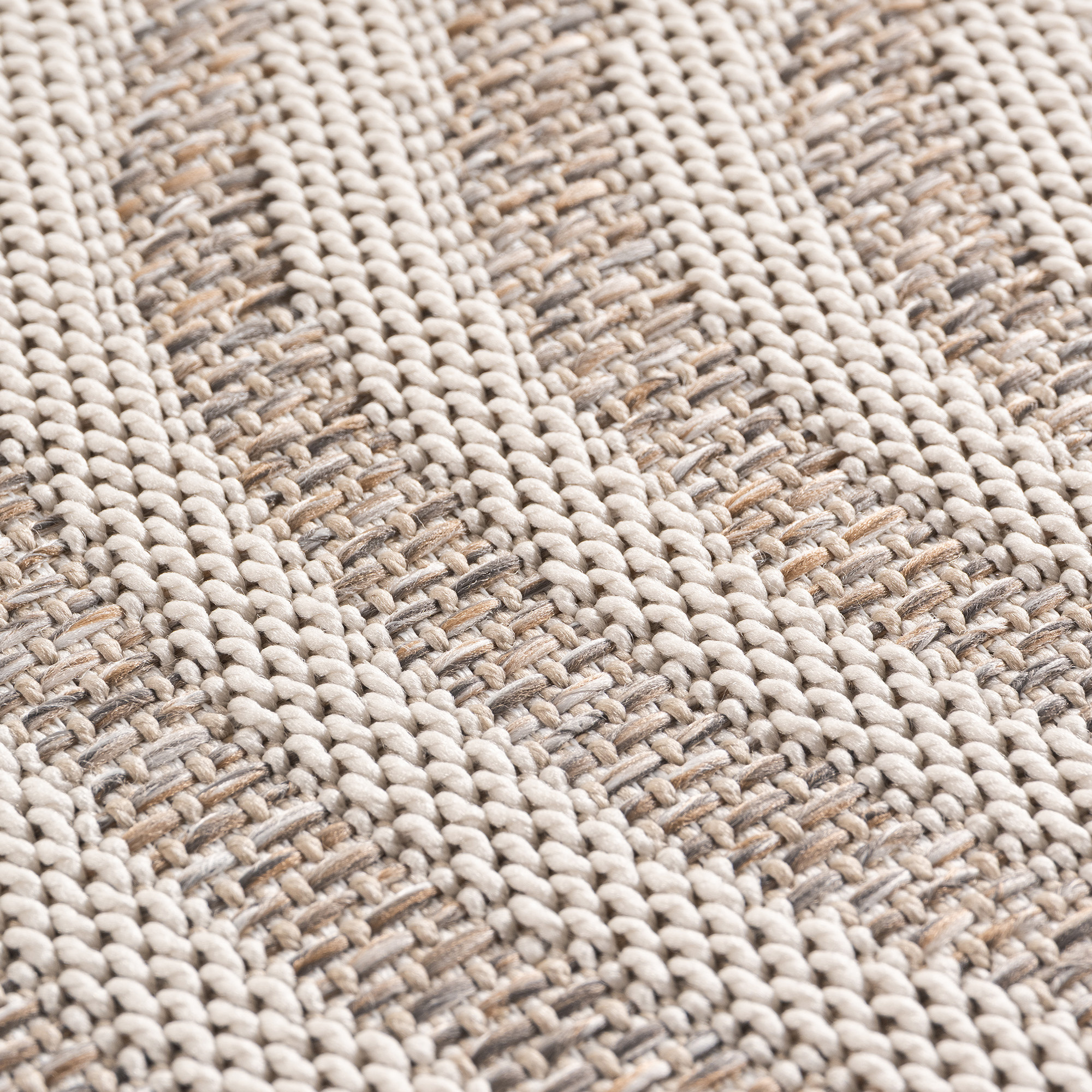 Desert Buitenkleed – Japandi Vloerkleed, Boho, Weer- & UV-bestendig - Beige